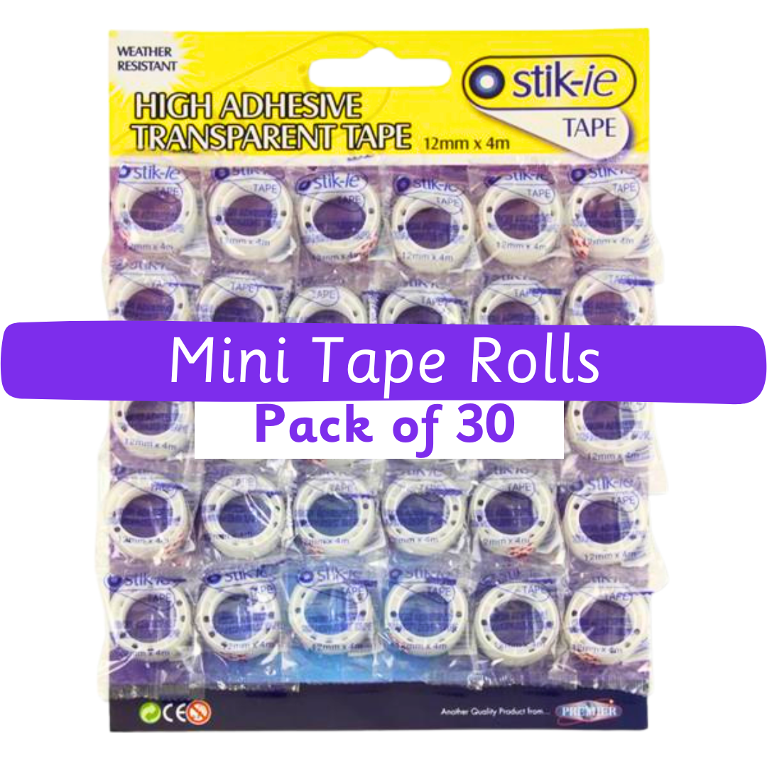 Class Set of Mini Tape Rolls