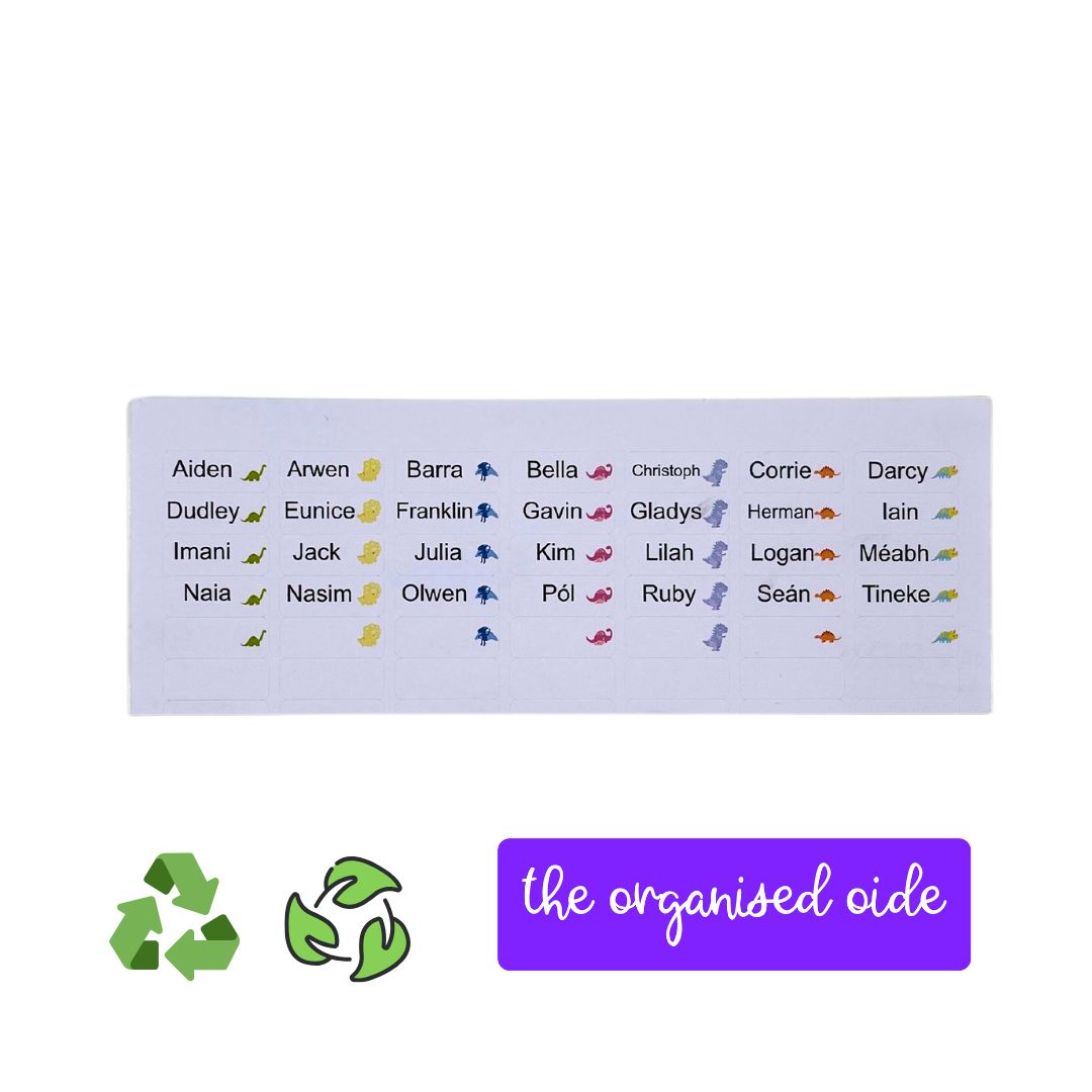 Classroom Organisation - Class set of Name Labels
