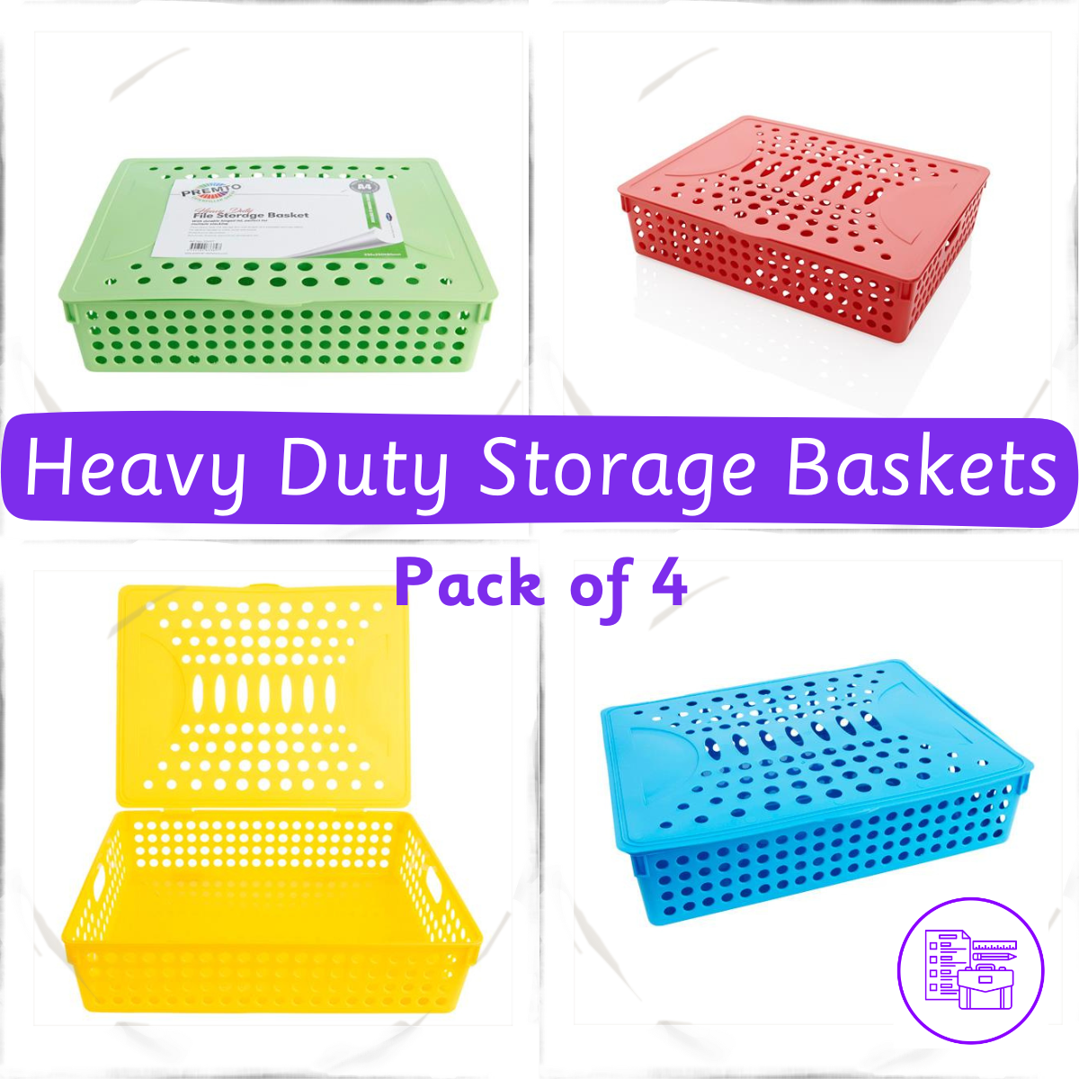 Classroom Storage - A4 Heavy Duty Storage Basket