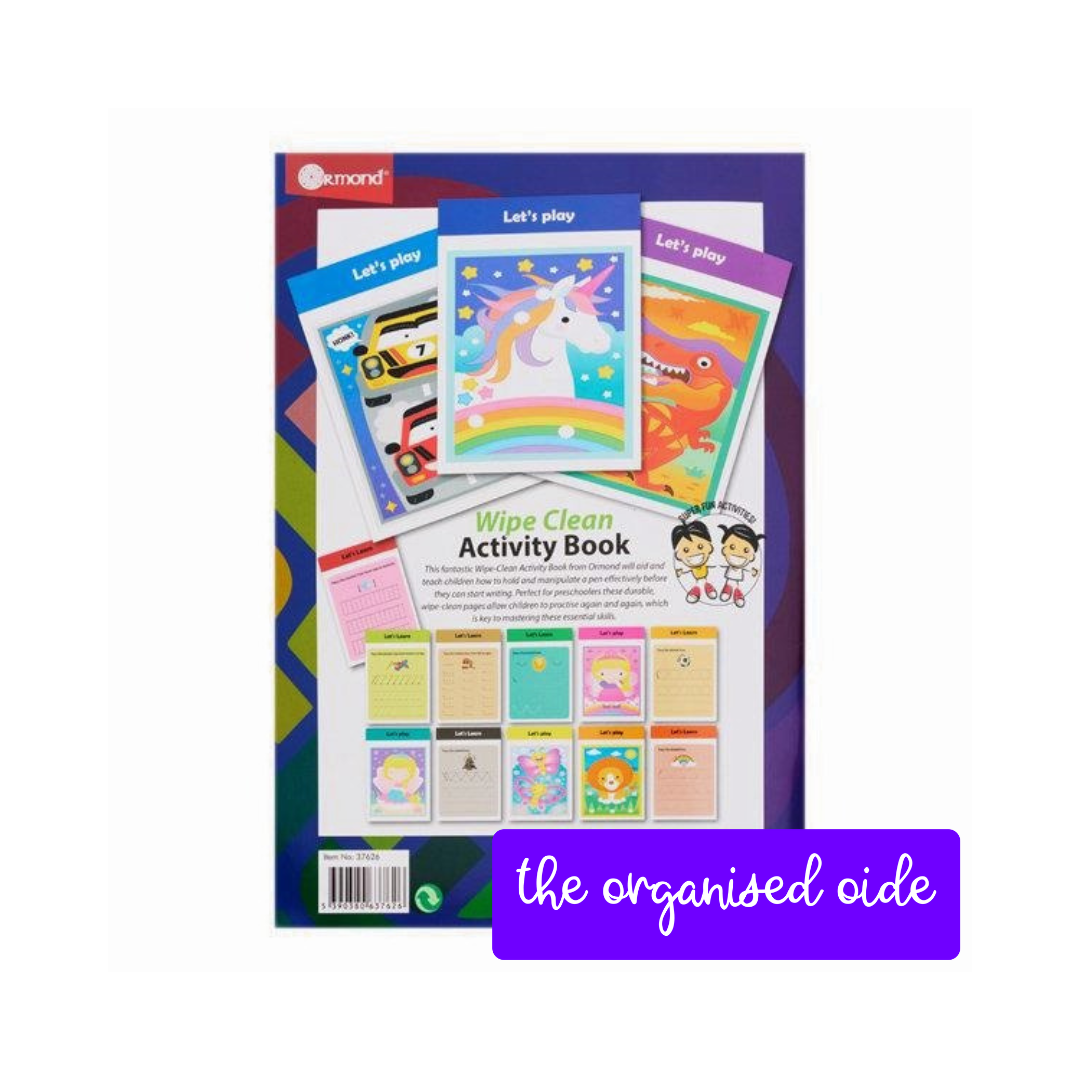 Ready to Go Resources - Wipe Clean Books