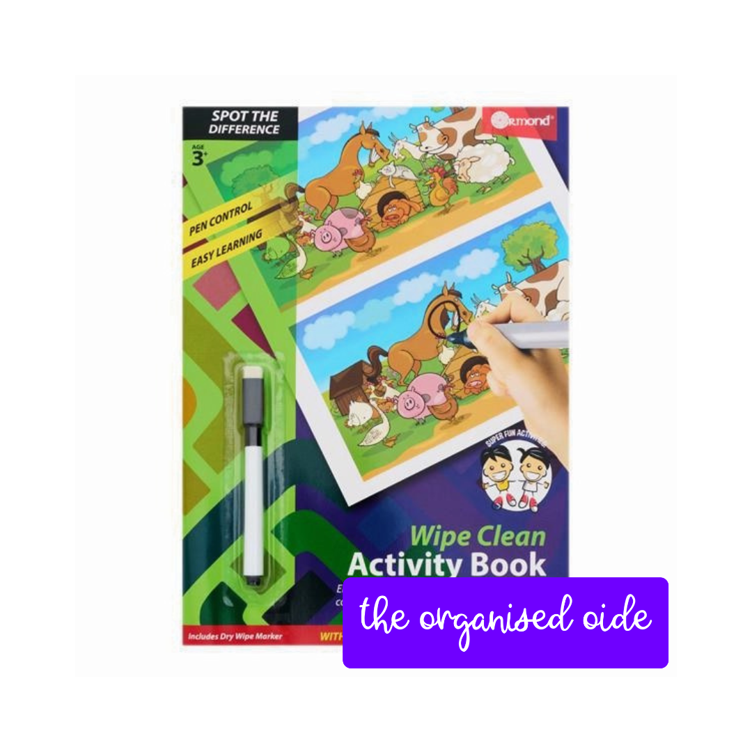 Ready to Go Resources - Wipe Clean Books