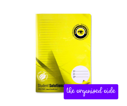 Differentiation - Visual Aid Coloured Copy Books