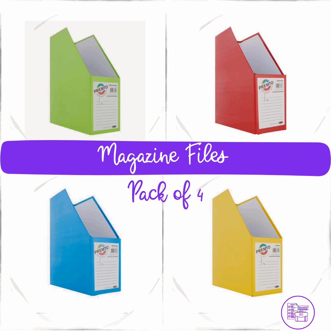 Magazine Files Red Magazine Files – The Organised Oide