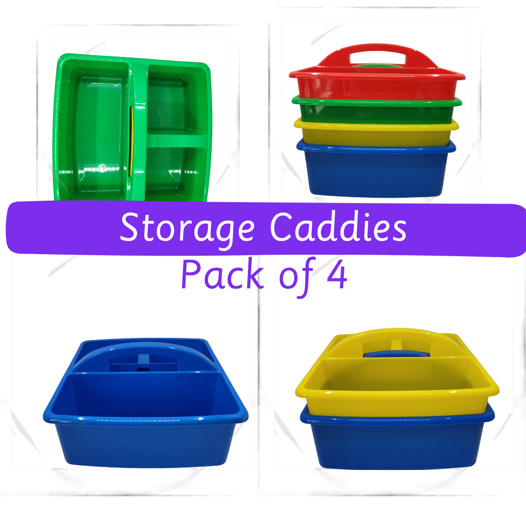 Storage Caddies - Pack of 4
