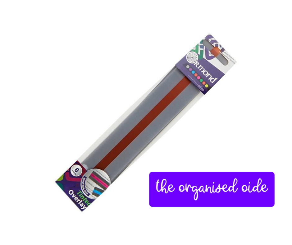 Differentiation - Tinted Overlays